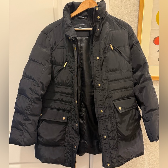 Women’s Jones New York Puffer Coat (large) - Picture 1 of 5